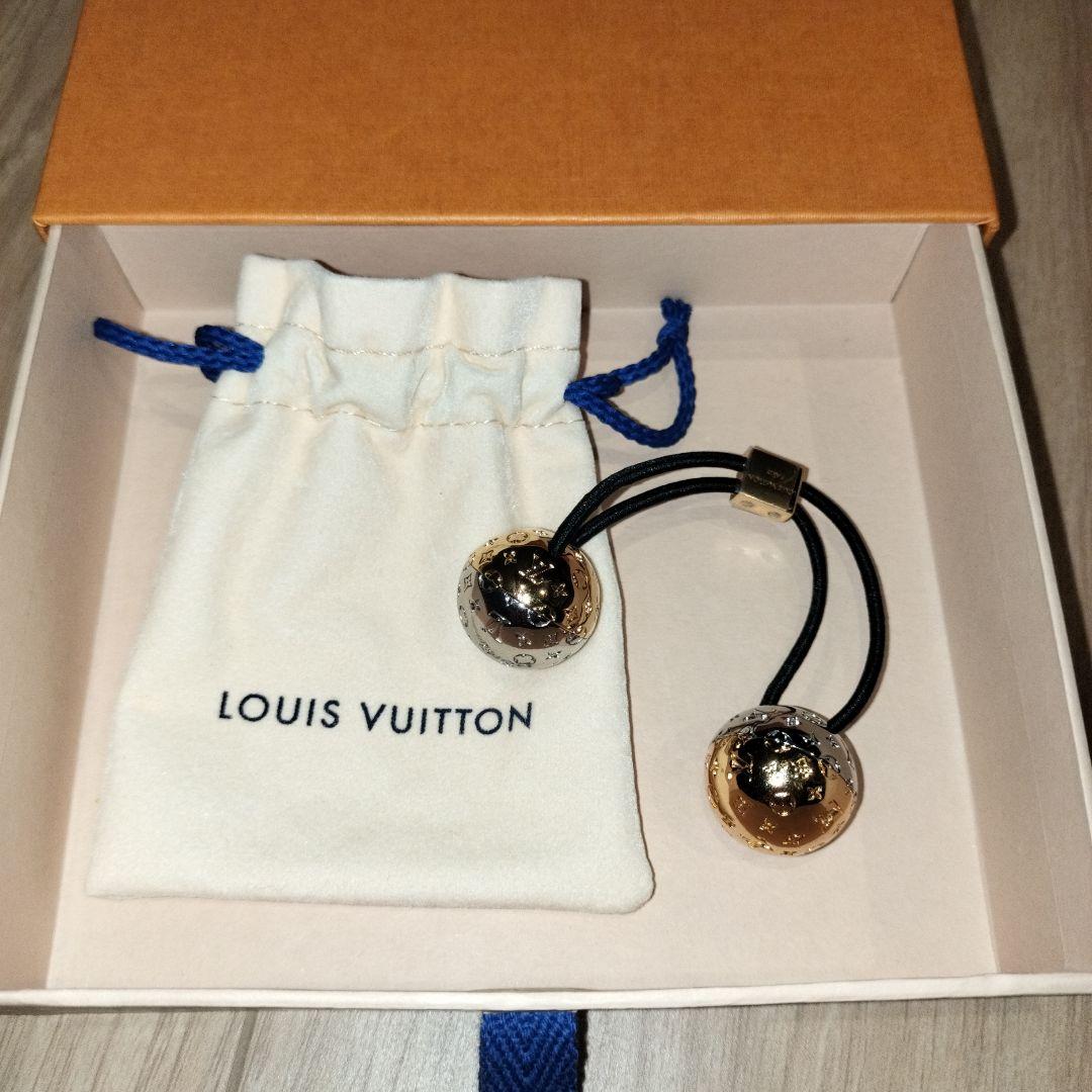 LOUISVUITTONヘアゴム ナノグラムプラネットLV M80266 楽天市場】【未使用品】ルイヴィトン【LOUIS VUITTON】M78226 シュシュ