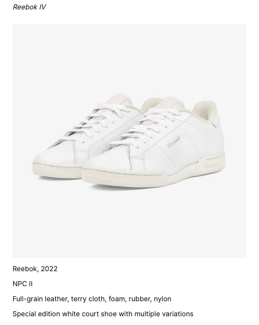 JJJJound Reebok NPC II 28cm - メルカリ