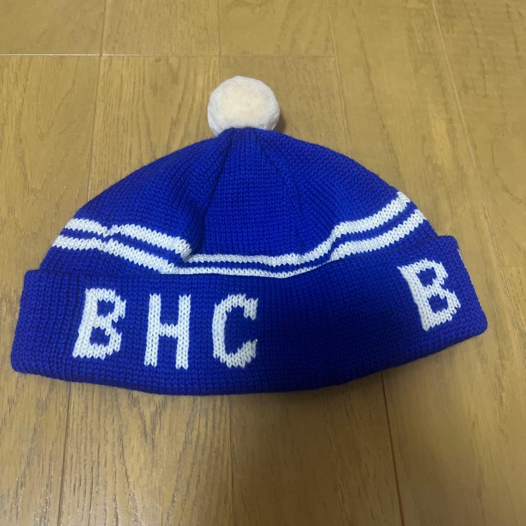 BOATHOUSECLUB】ニット帽 青色 ポンポン付き 未使用品美品 - メルカリ