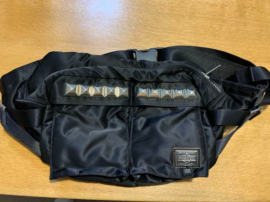 1/5まで限定値下げ❗️PORTER ブラック ボディバッグ スタッズ付き 楽天市場】ポーター フラッシュ ウエストバッグ 689-05951 吉田カバン