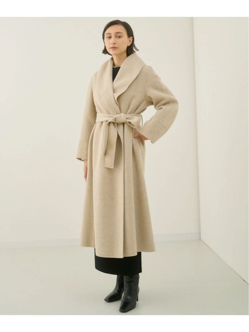 【tiatia 】ANAYI アナイ シャルムビーバーショールカラーコート 楽天市場】【SALE／30%OFF】シャルムビーバーショールカラーコート