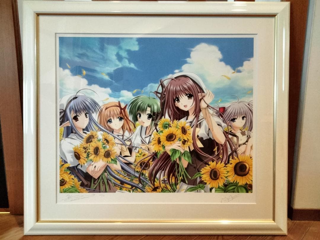 【美品】SHUFFLE ～向日葵～／西又葵／鈴平ひろ／版画／ミクスドメディア 2026年最新】版画 西又葵の人気アイテム - メルカリ