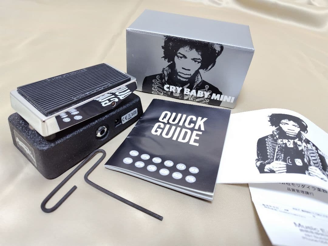 ギター Jim dunlop cry baby mini jimi hendrix Pedal Dunlop Cry Baby Jimi Hendrix Mini Signature Wah Wah