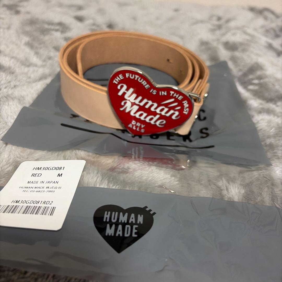 HUMAN MADE ハート型バックル ベルト Mサイズ Human Made ハート型バックル ベルト Mサイズ 本物保証 /関税・送料