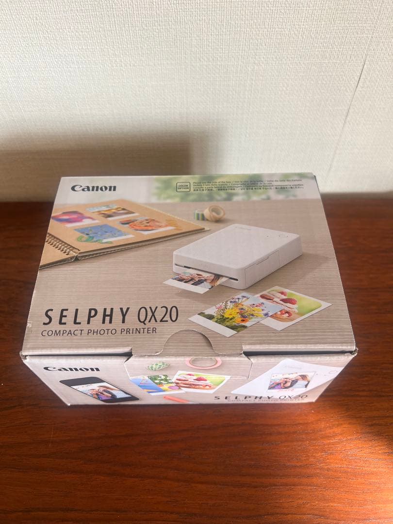 キヤノン Canon スマートフォン用プリンター QX20グレー 楽天市場】キヤノン セルフィー QX20 グレー SELPHY ＼レビュー特典有