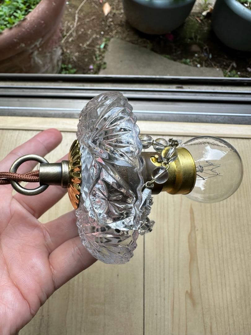 フランス アンティーク スノーフレークとアイシクルドロップの冬ミニ