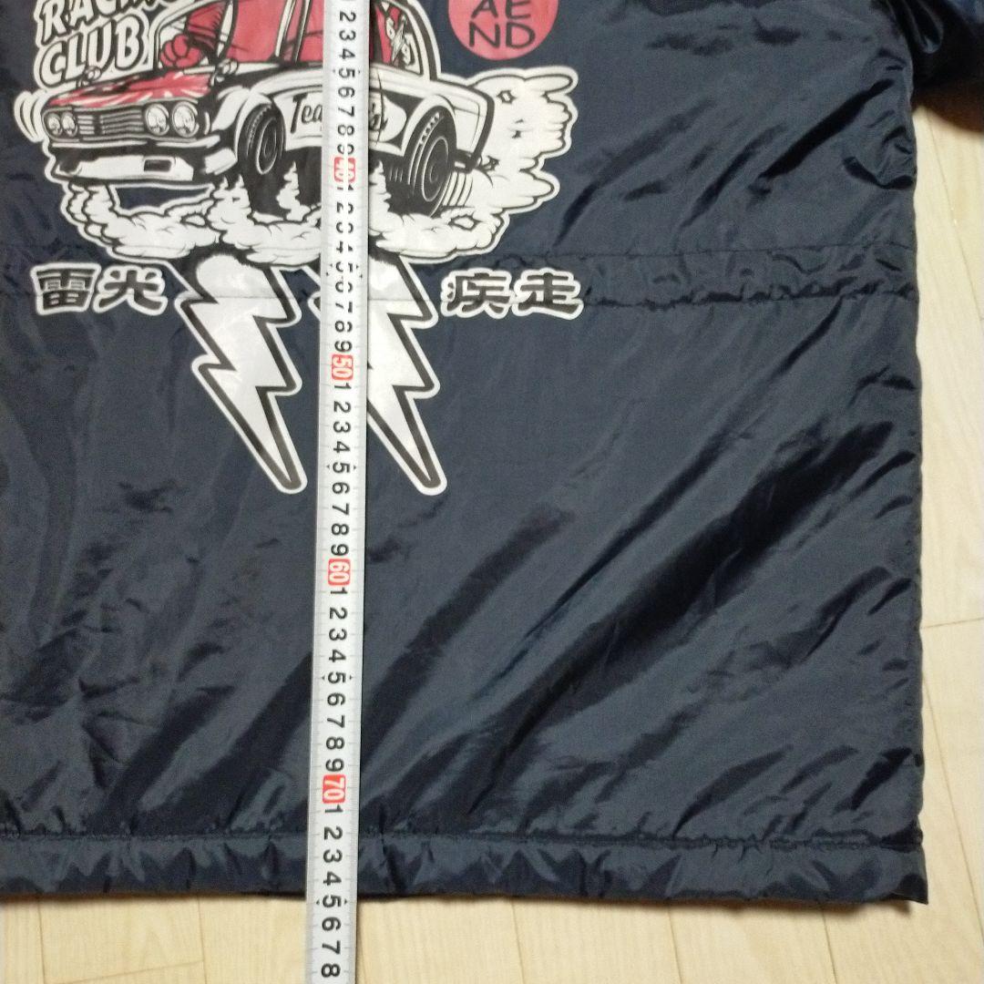 カミナリモータース ドカジャン TEDMAN 防寒 裏ボア 刺繍 ワッペン