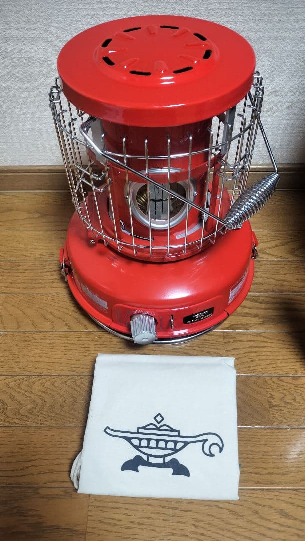 センゴクアラジン　ポータブルガスストーブ　SAGBF02A-R SAG-BF02A (R) カセットボンベ式 ポータブルガスストーブ 1台 Aladdin