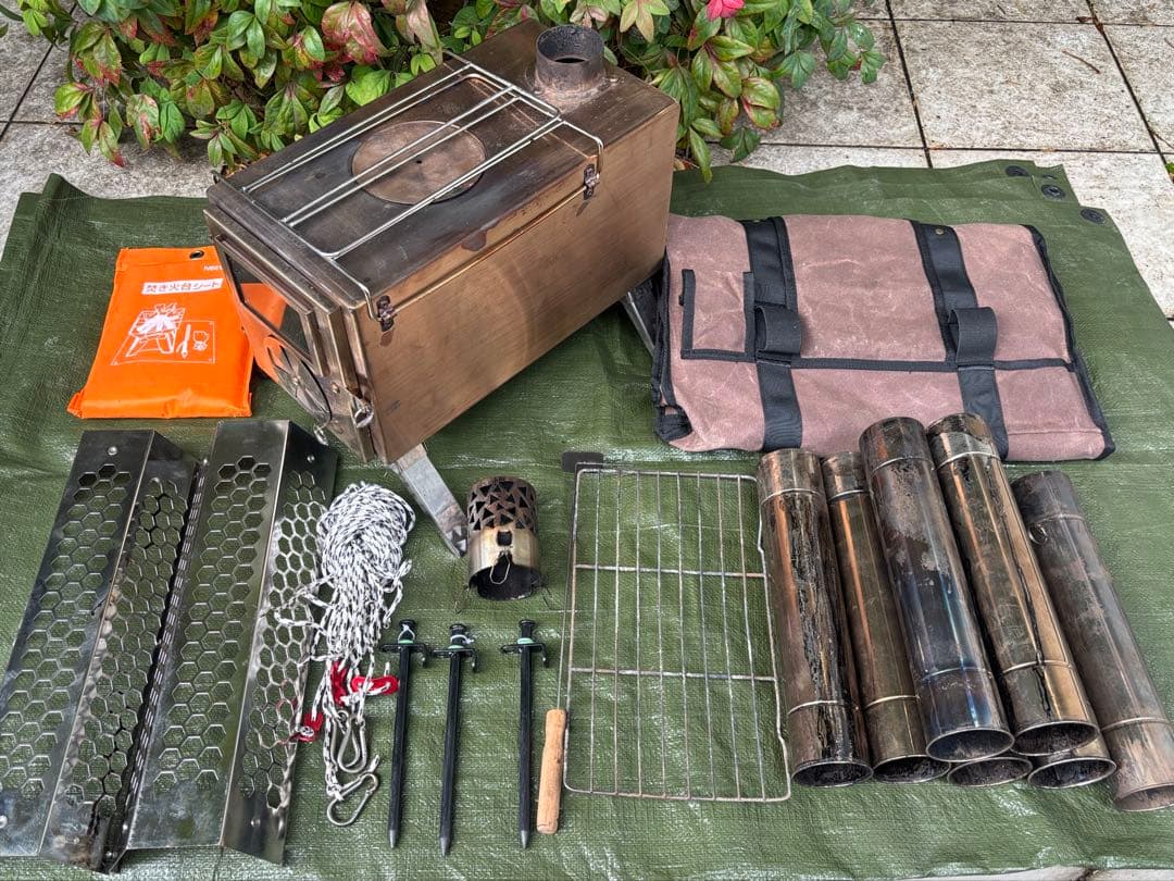 フィールドア 薪ストーブ テントプロテクター 収納ケース 焚き火シート セット 薪ストーブ 専用 収納バッグ ケース｜FUTURE FOX – FUTURE FOX-OUTDOOR