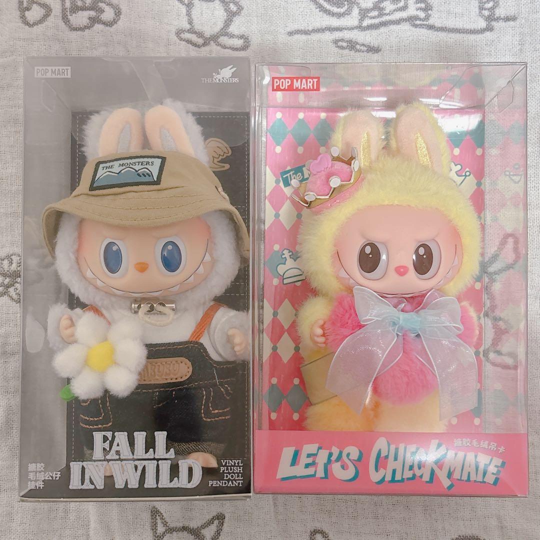 POP MART ラブブ チェックメイト・FALL IN WILD セット popmart ラブブ フォールインワイルド チェックメイト 2個セット