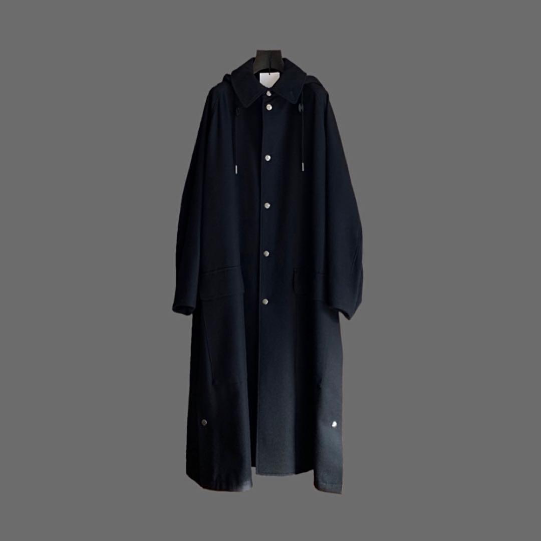 THE RERACS 23AW 46 フーデットバルカラーコート - メルカリ