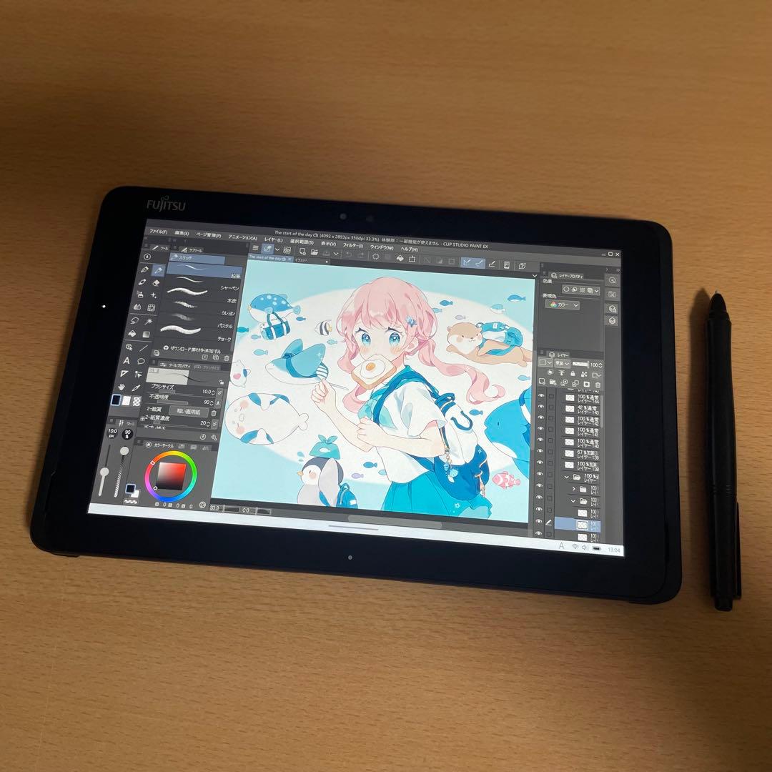 ◻️富士通 ワコム 新しめ 筆圧対応 お絵描きタブレット 128GB ZD-CTC6110WLW0D.jpg?sw=400
