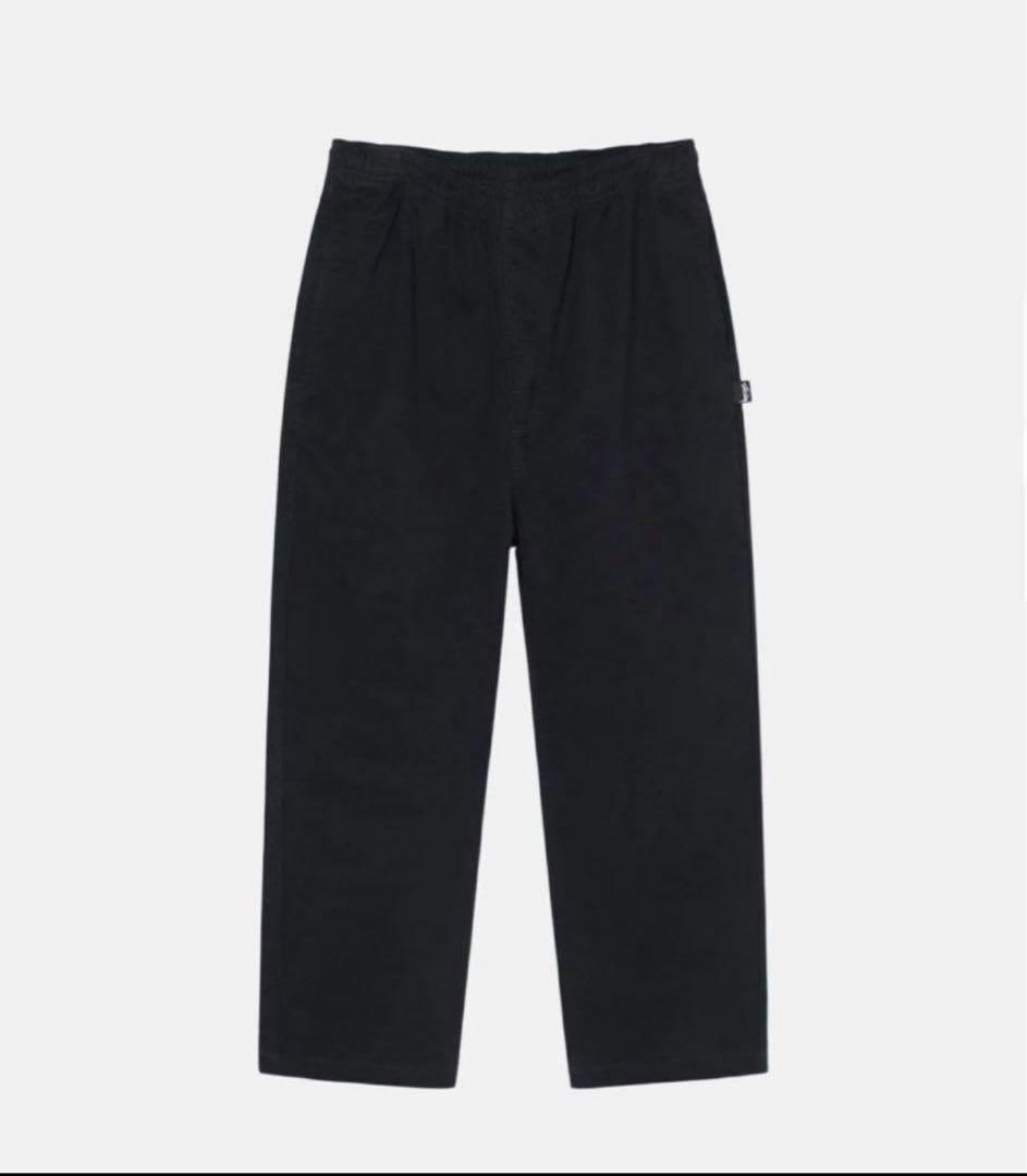 Stussy BRUSHED BEACH PANT Black 野村訓市 - メルカリ