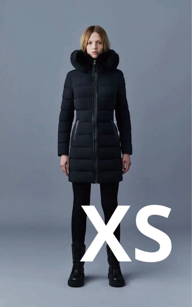 MACKAGE CALLA-BX マッカージュ　ダウン　XS ブラック Mackage マッカージュ MACKAGE CALLA-BX ダウンコート ダウン