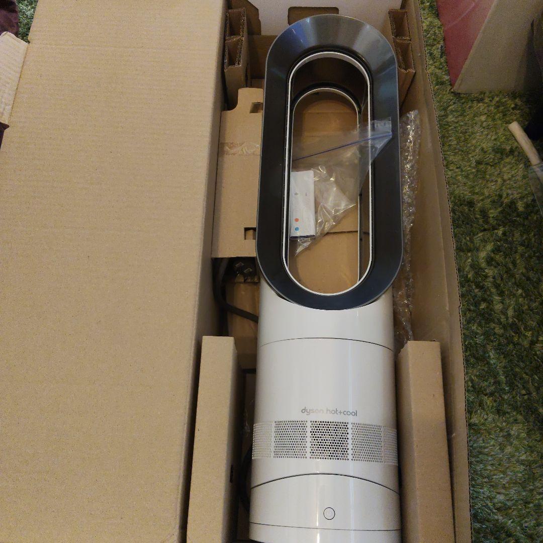 【ほぼ新品】dyson AM09 セラミックファンヒーター hot &cool ダイソン Dyson Hot + Cool AM09 ファンヒーター [アイアン/サテン