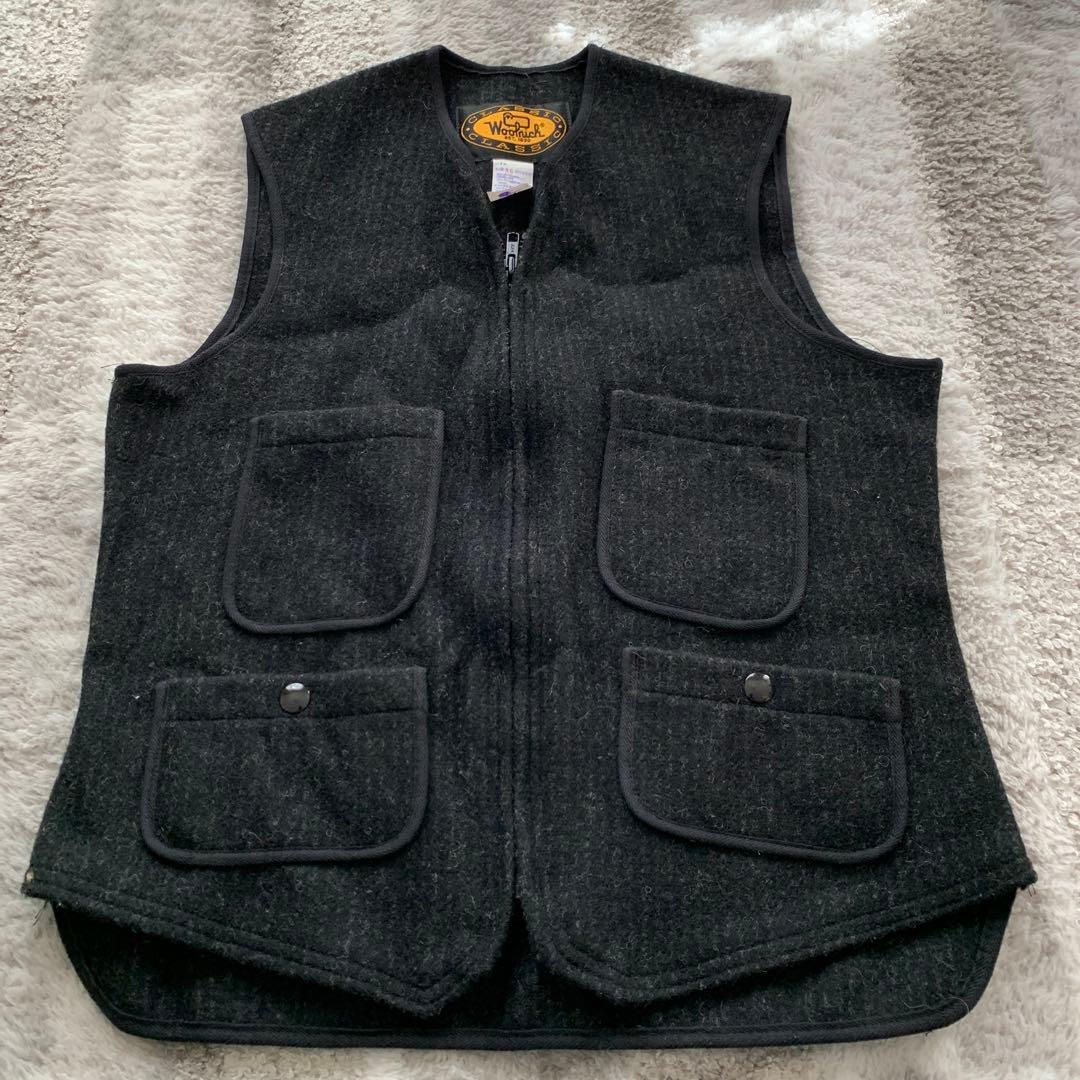 Wool rich ウールジップアップベスト　サイズ36 used USA製 WOOLRICH(ウールリッチ) 70's ウールジップアップベスト/ヴィンテージ