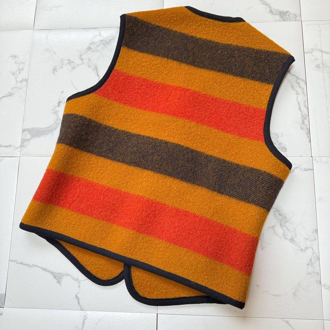 HERMES エルメス ヴィンテージ ロカバール ウール100％ ベスト 46