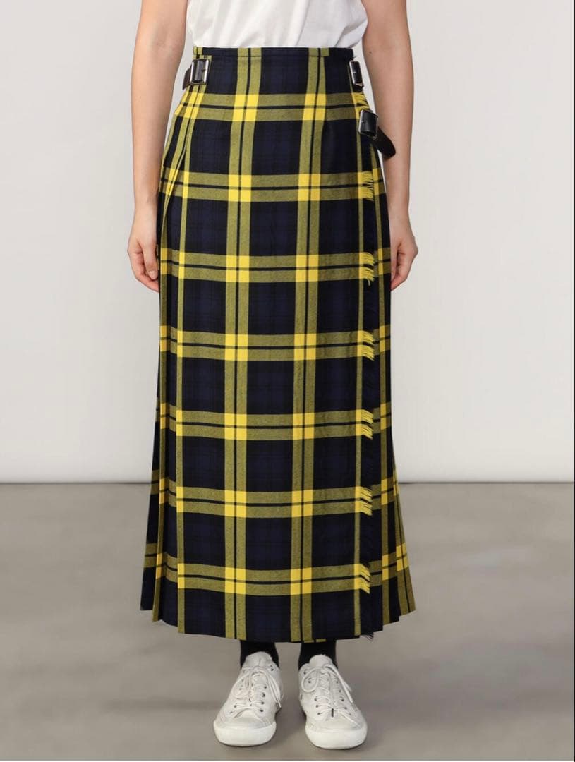 【Bshop】O'NEIL OF DUBLIN チェック柄ロングスカート O'NEIL OF DUBLIN - 22AW COLLECTION