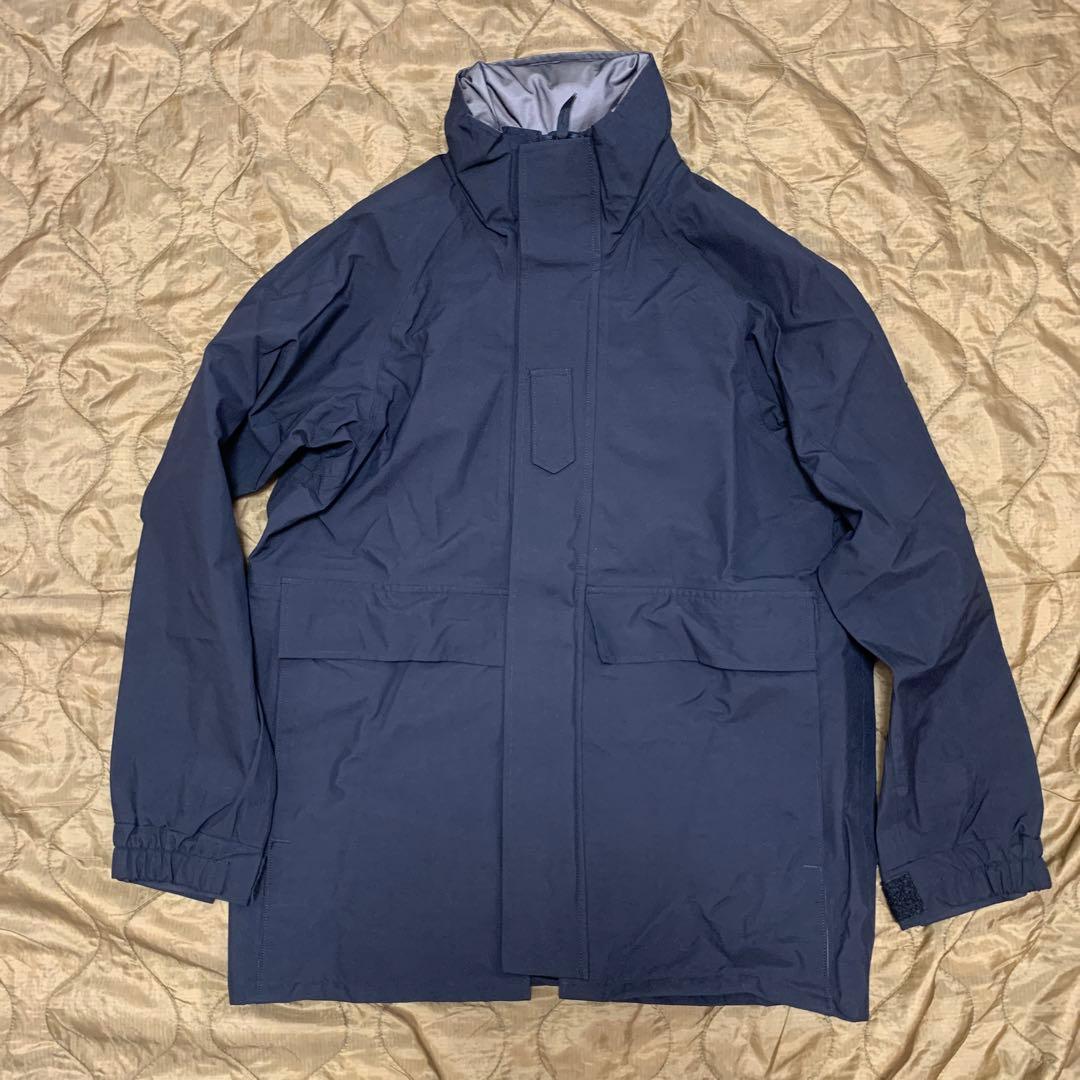 USN 実物　ゴアテックス　ブラック　アメリカ軍　USNAVY 米軍gortex デッドストック【米軍実物】U.S.NAVY【ECWCS】【COLD WEATHER PARKA