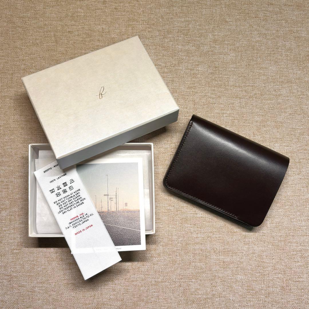 forme post wallet ALL ILCEA ebano フォルメ forme（フォルメ）Post wallet（Ebano×Brown）ILCEA｜通販 - ソコノワ