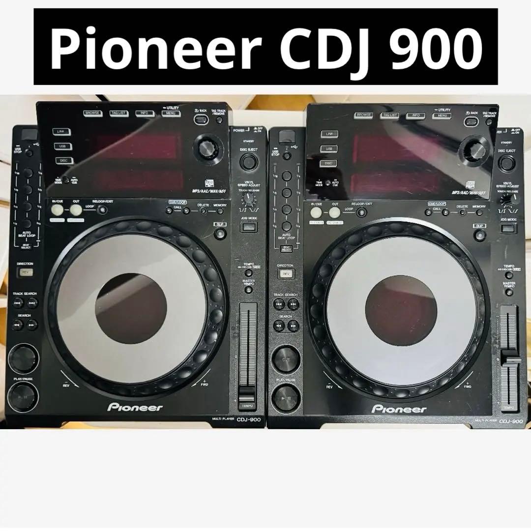Pioneer CDJ 900 2台セット Pioneer DJ ( パイオニア ) CDJ-900NXS DJ用マルチプレーヤー2台セット
