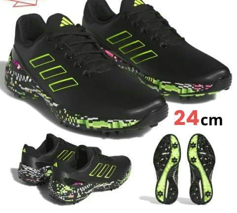 アディダスadidas⭐️24cm⭐️ゴルフシューズ 新品レディース⭐️ZG23 アディダス ZG23】軽量スパイクに革新を。限界ZEROなゴルフシューズ