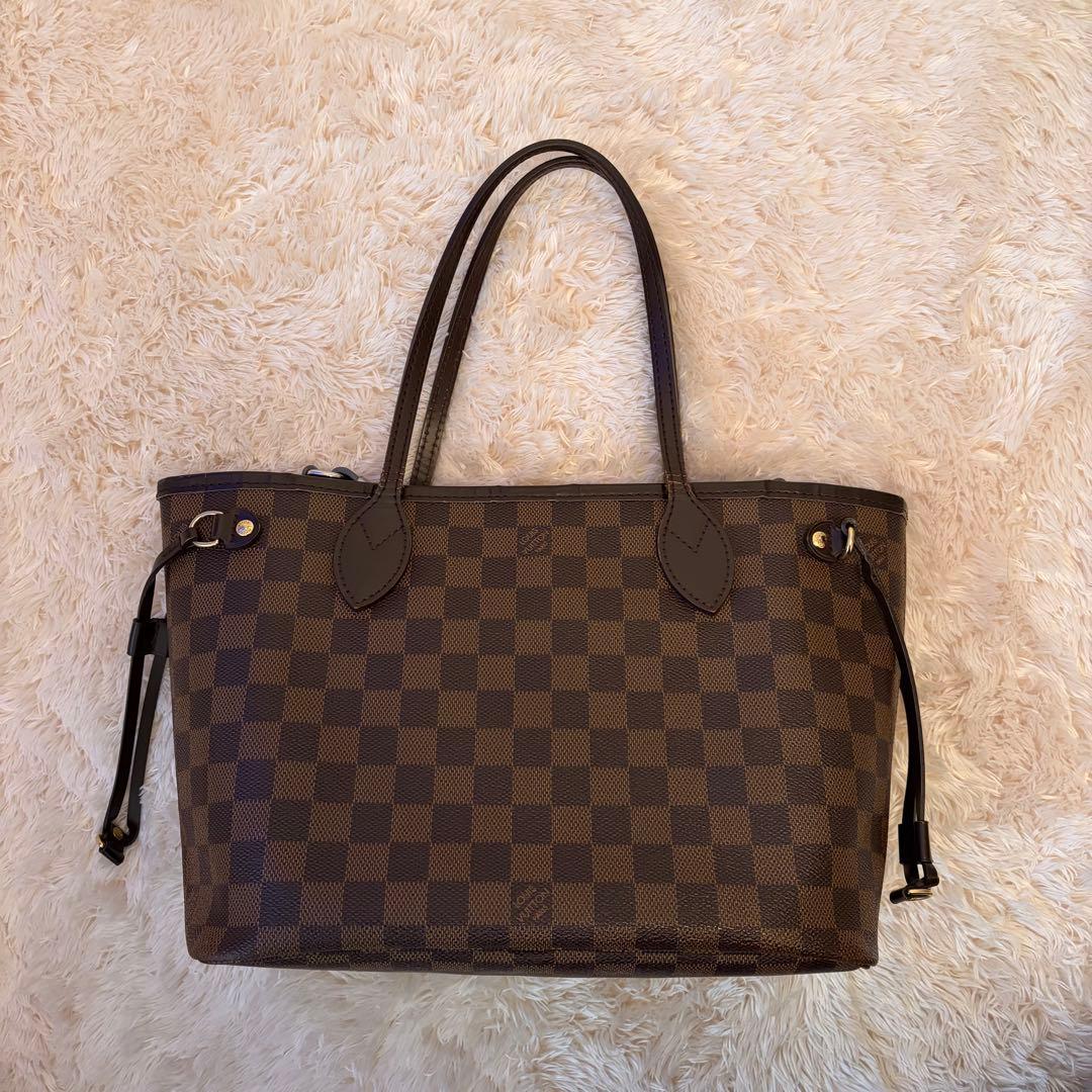 Louis Vuitton ダミエ トートバッグ PM ルイヴィトン トートバッグ レディース ダミエ ネヴァーフル PM