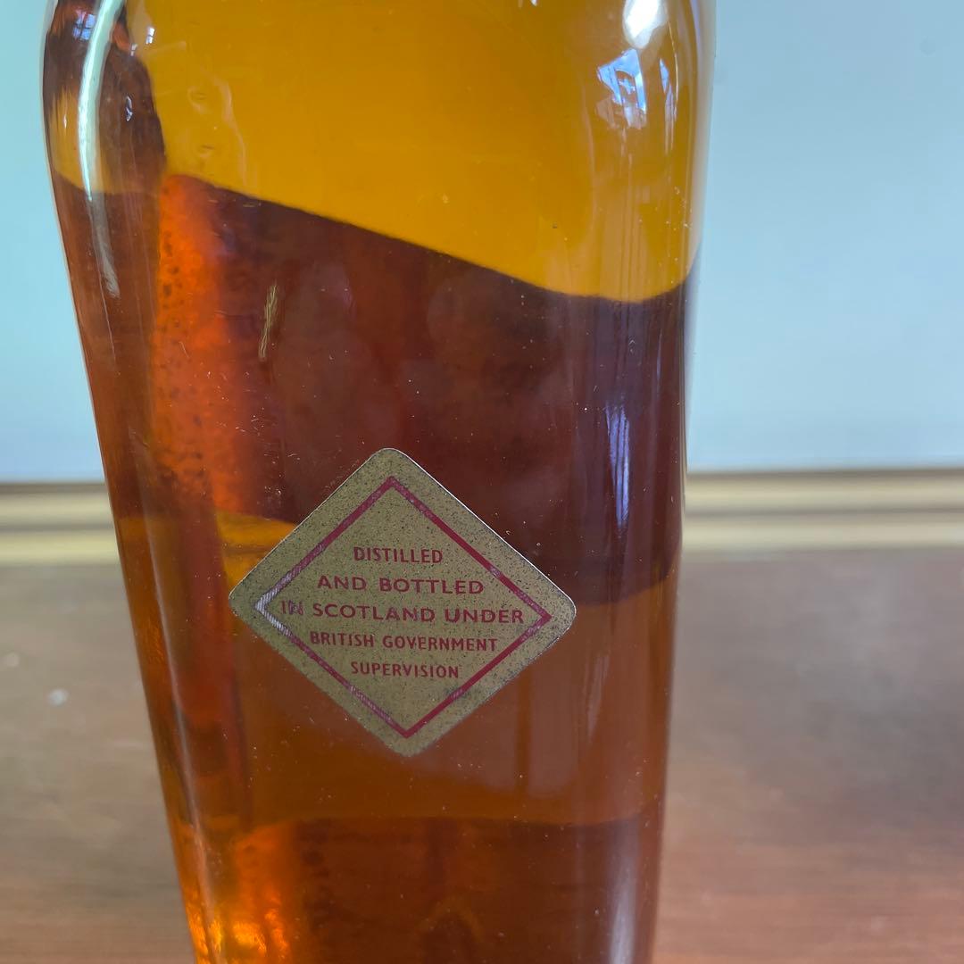 ジョニーウォーカー 黒ラベル 赤ラベル ウイスキー特級 未開封 70年代