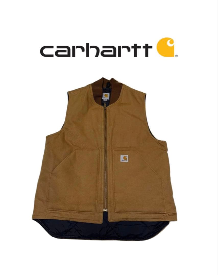【美品】【人気モデル】カーハート　ベスト　M 楽天市場】【最大64%OFFスーパーSALE】カーハートベスト carhartt