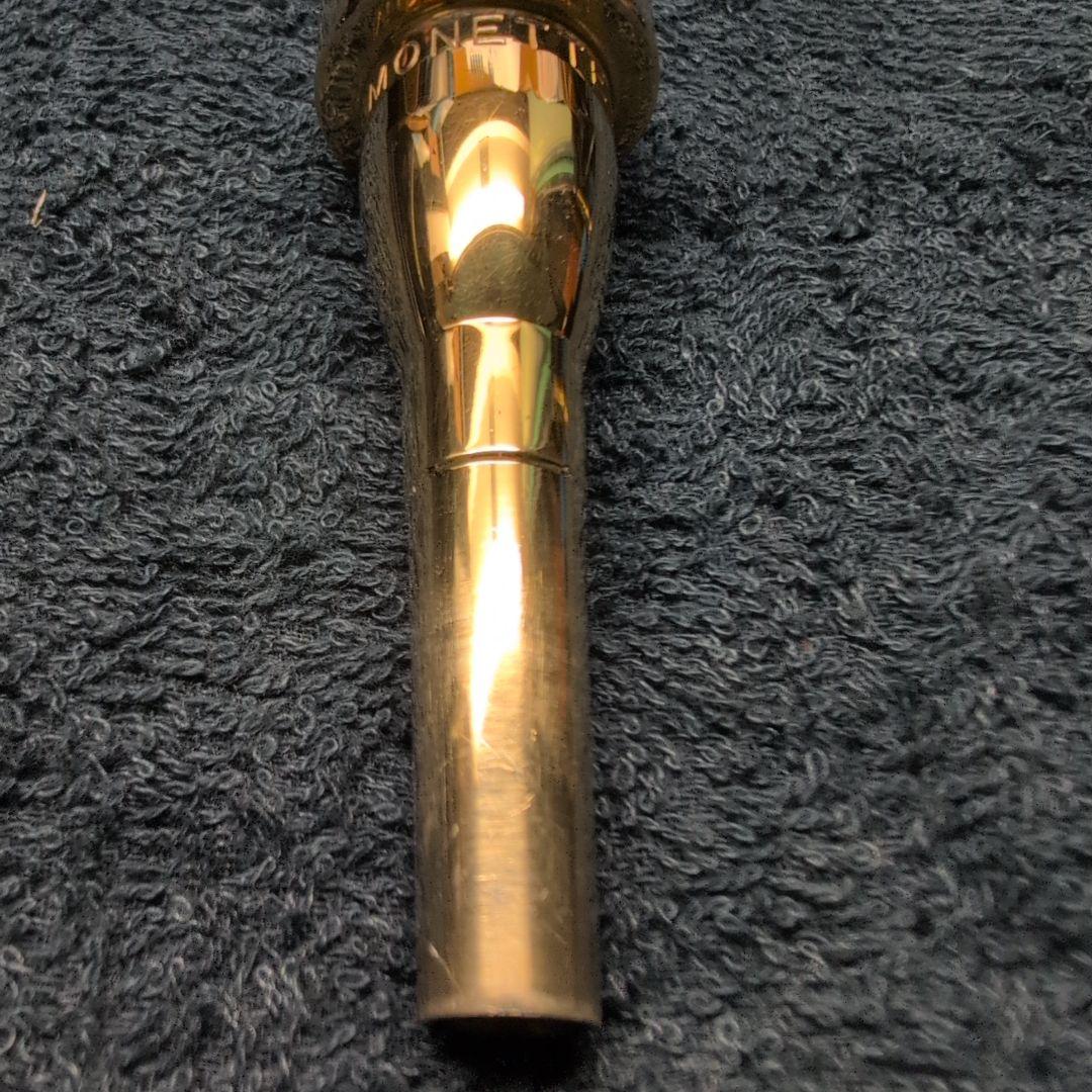 トランペットマウスピース モネットB15 金メッキ - メルカリ