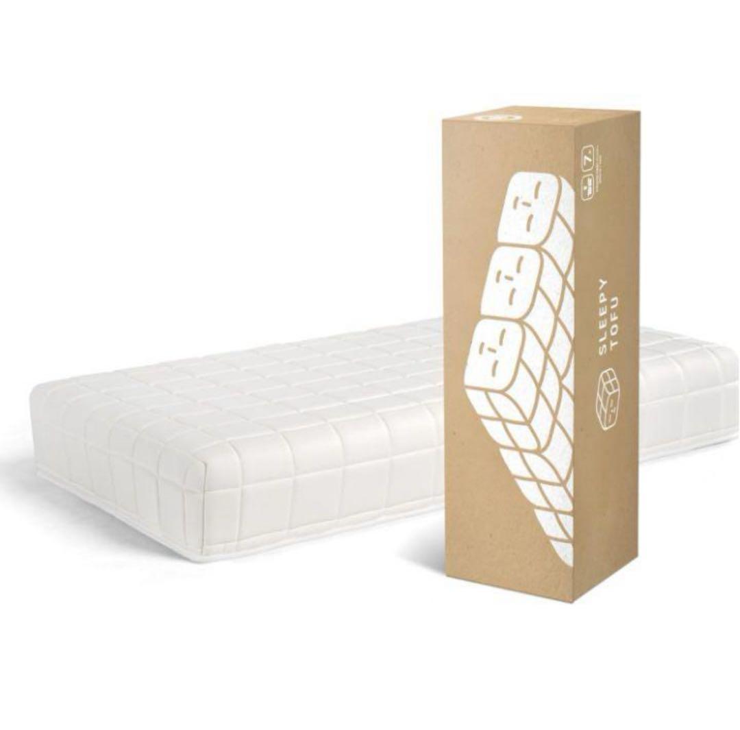 スリーピー・とうふ シングルマットレス ホワイト スリーピー・とうふ (マットレス)｜Sleepy Tofu