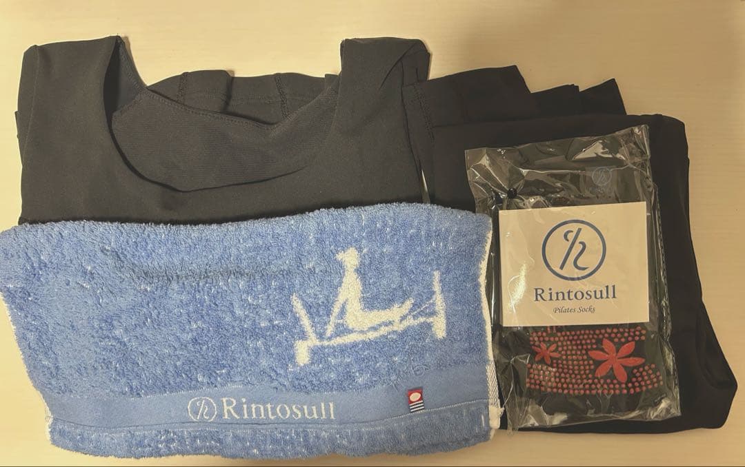 Rintosull フィットネスウェアセットL ムーブスポーツ MoveSport 【石川祐希選手着用｜ACTIVE SUITS】鹿の子