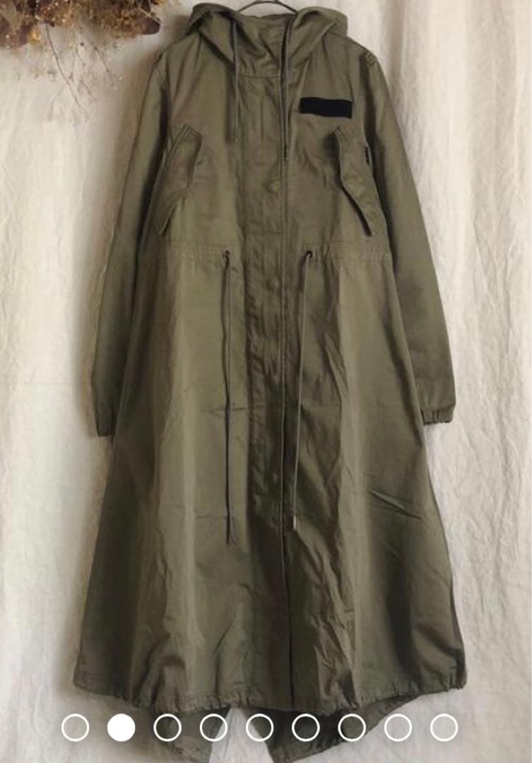 MM6メゾンマルジェラ　カーキモッズコート MM6 MAISON MARGIELA / エムエムシックスメゾンマルジェラ S52AH0004