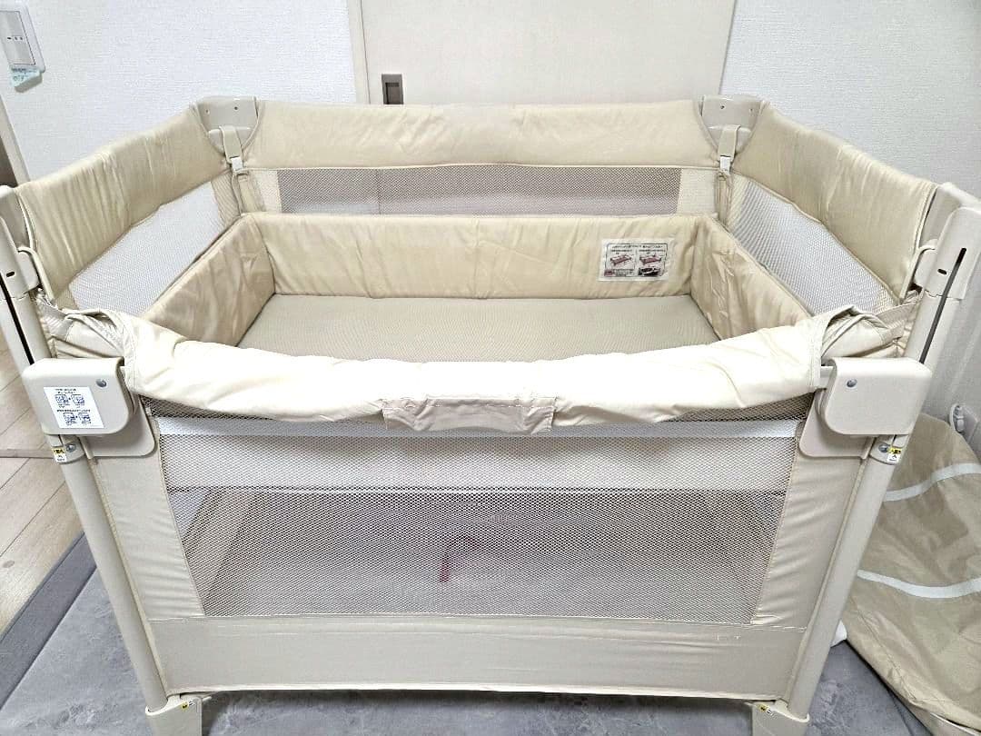 Aprica ココネルエアー ベビーベッド​【説明書あり】 ココネル エアープラス AB | ベビーカー・チャイルドシートの