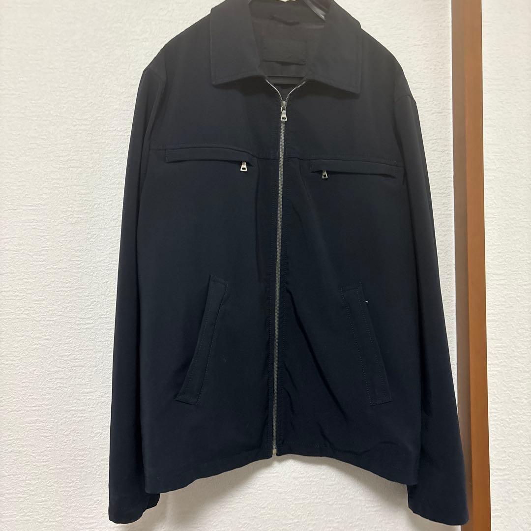 PRADA ナイロン製ブルゾン　ネイビー 中古・古着通販】PRADA (プラダ) Re-Nylon ブルゾンジャケット