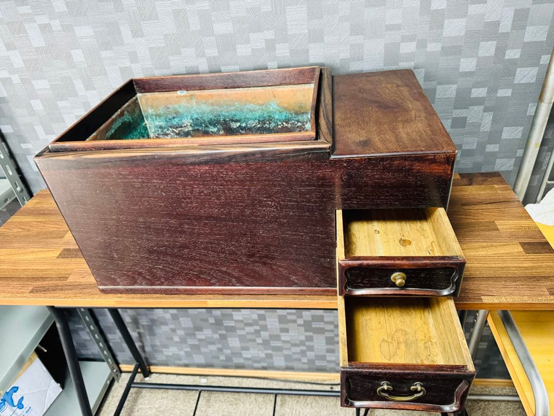 火鉢 長火鉢 箱火鉢 囲炉裏 骨董 古道具 民具 昭和レトロ アンティーク