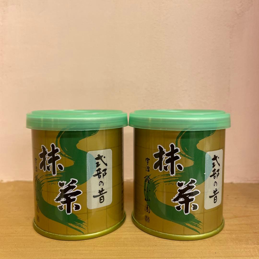 山政小山園　抹茶　式部の昔 30g×2缶 京都 宇治 山政小山園 式部の昔30g缶 | 抹茶30g缶 - CHATOWA 茶と和