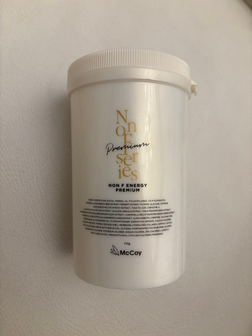 McCoy NON F ENERGY PREMIUM ボディクリーム NONF エナジー プレミアム250g | Products 製品一覧｜《公式》マッコイ