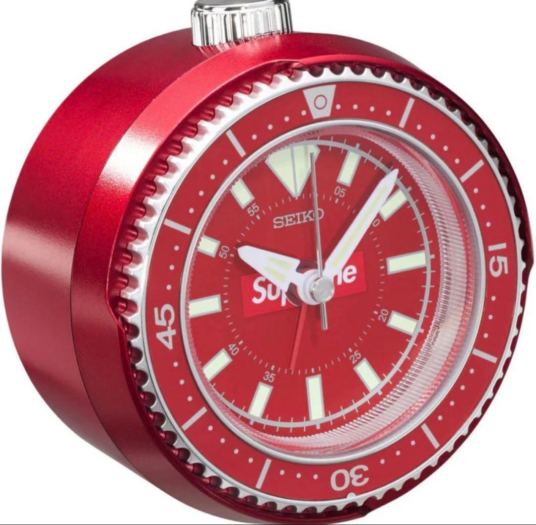 umaSEIKO SUPREME アラーム時計 レッド Supreme Seiko Mai Alarm Clock (SS25) - $68