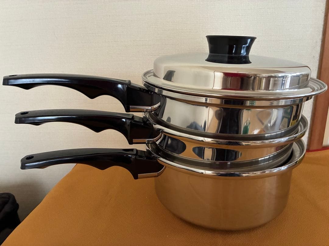 インコア INKOR 片手鍋2・フタ2・蒸し器・キャセロール 6点セット インコア INKOR 片手鍋2・フタ2・蒸し器・キャセロール 6点セット