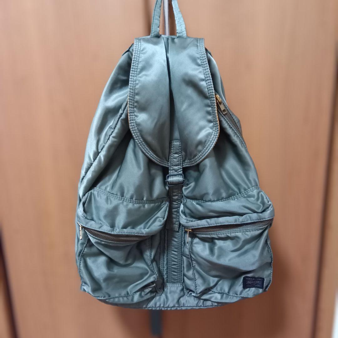 PORTER✨️旧型モデル／リュック／タンカー／セージグリーン PORTER 吉田カバン/ポーター 旧モデル タンカー正規店購入 リュック