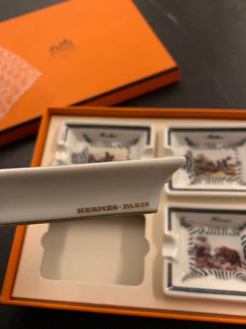 L*A様 本日限定オークション エルメス アッシュトレイ 4点セット HERME
