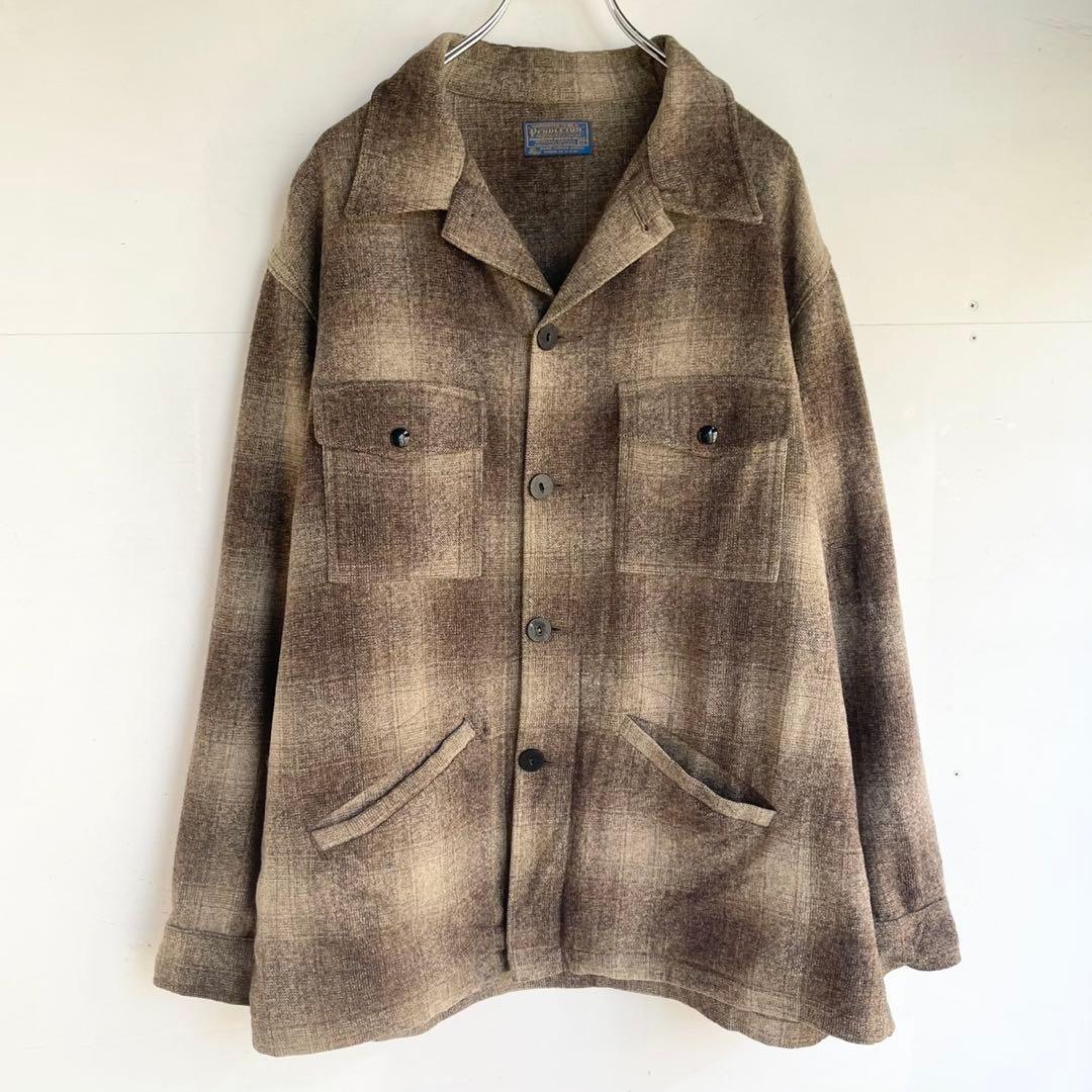 70s ペンドルトン オンブレチェックジャケット ウールジャケット CPO 古着 楽天市場】70s USA製 ビンテージ □ PENDLETON ペンドルトン オンブレ