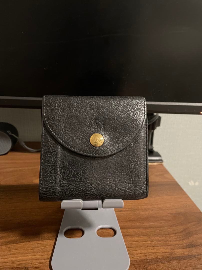 イルビゾンテ　財布　黒 イルビゾンテ IL BISONTE L字ファスナー長財布 C0909 153 BLACK 本革