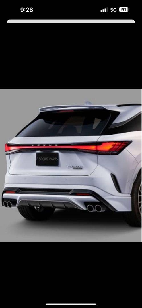 レクサスRX500hFスポーツ TRDスポーツマフラー レクサスRX TRDエアロ専用 EXART ONE マフラー F QUADの販売ページです