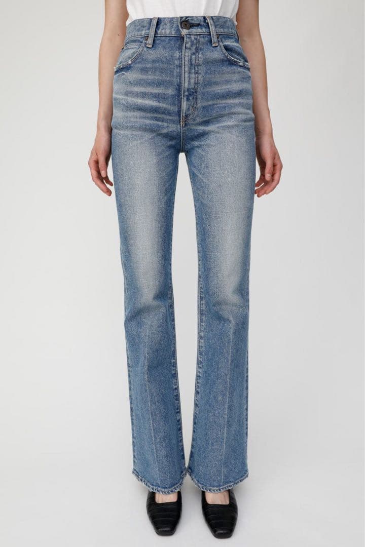 MOUSSY MVS FLARE(L) ロングサイズ 23 フレアデニム ブルー MOUSSY | MVS L/BLU FLARE (フレア ) |SHEL'TTER WEBSTORE
