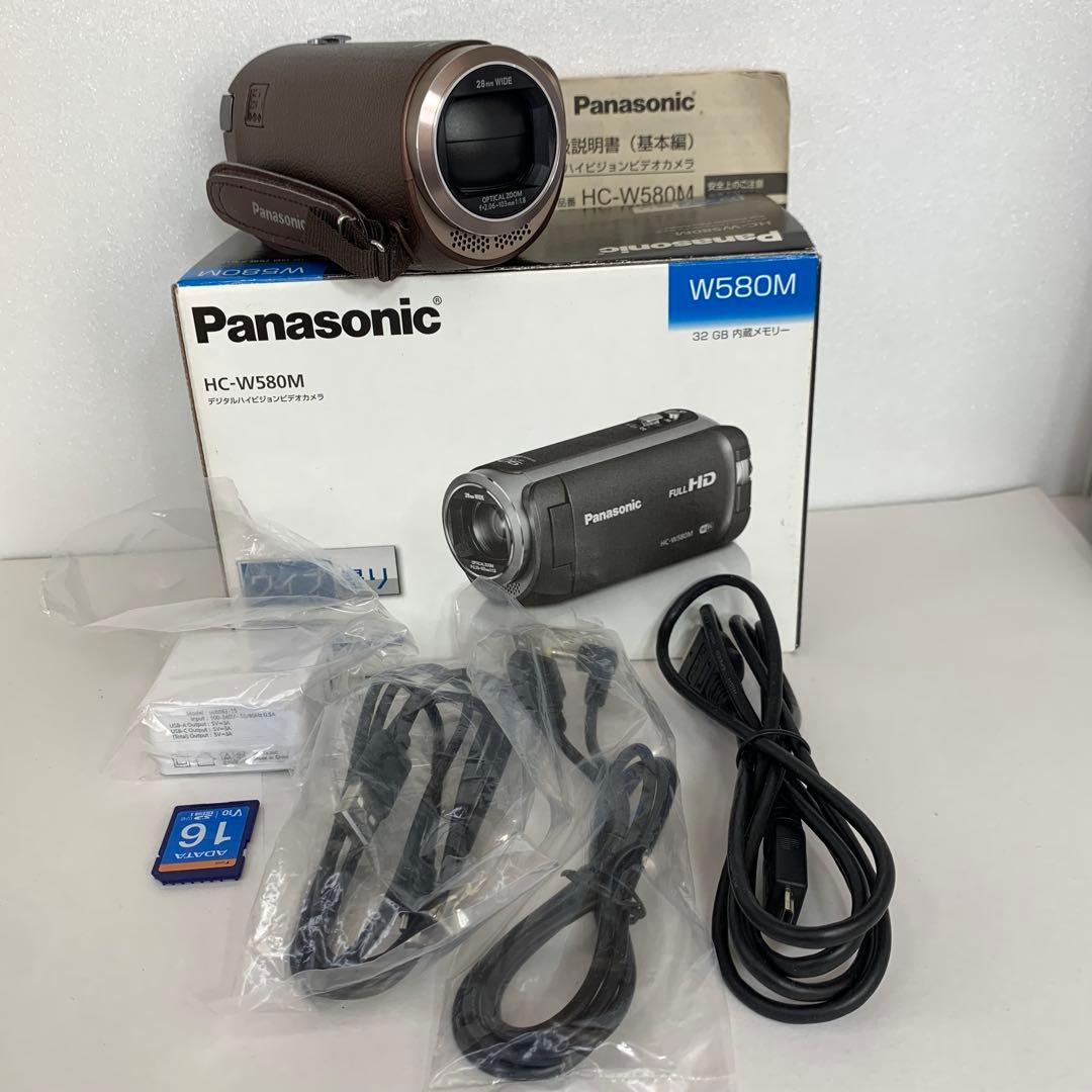 美品 Panasonic HC-W580M ビデオカメラ sdカード付 Amazon | パナソニック HDビデオカメラ W580M 32GB サブカメラ搭載 高
