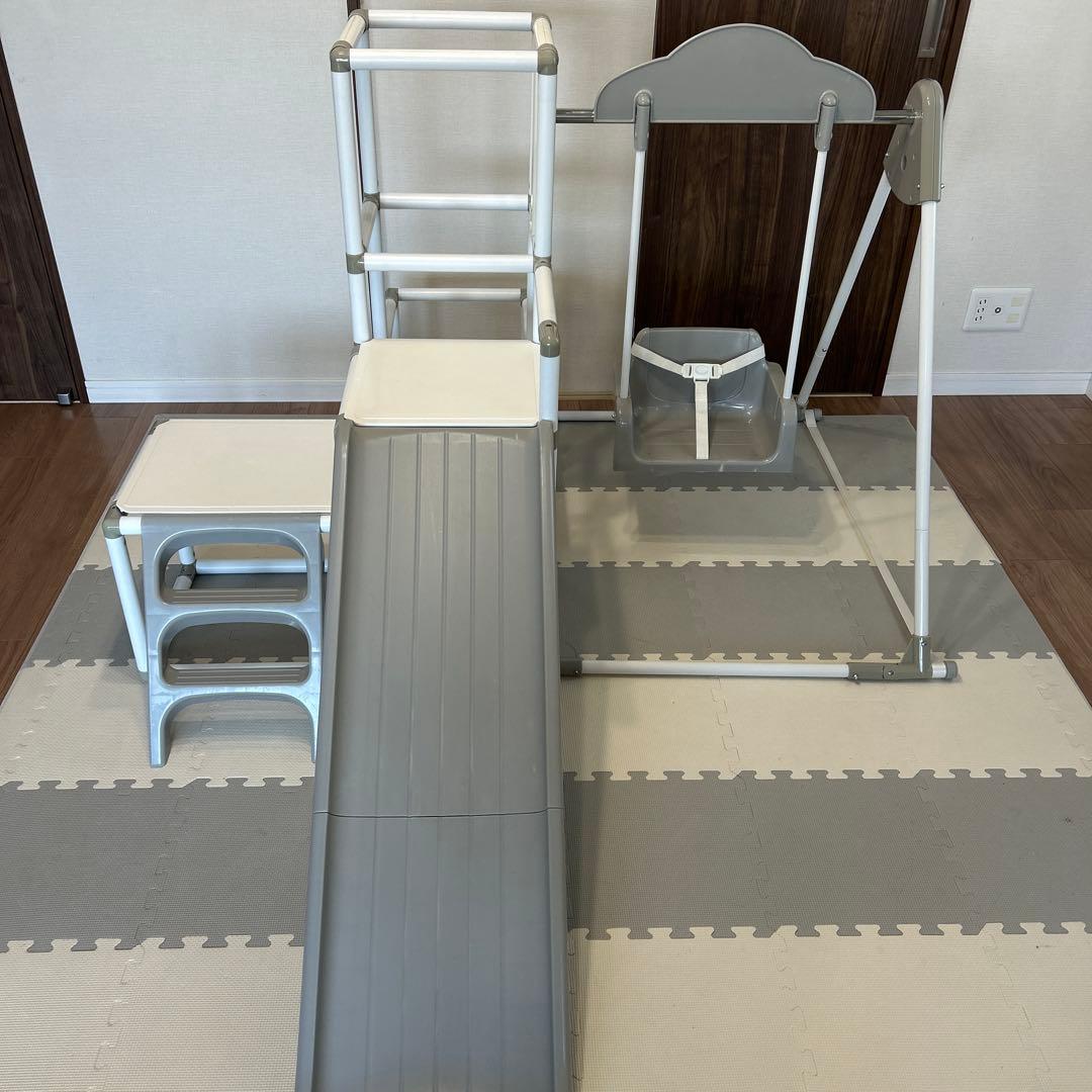 野中製作所 プレミアム おりたたみロングスロープ キッズパーク ジャングルジム 楽天市場】【納得のロングすべり台＋3段ジム】プレミアム おりたたみ