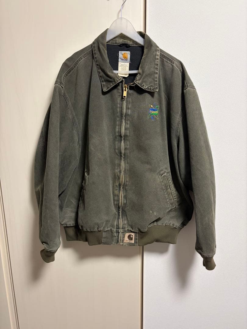 カーハートのダックジャケット　サンタフェジャケット　デトロイトジャケット Carhartt（カーハート） 古着 サンタフェジャケット 中綿入り ダック