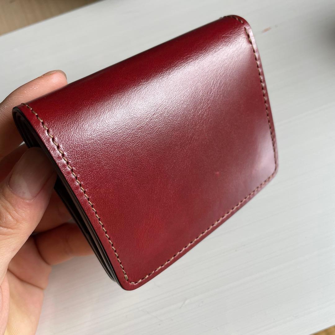 WILDSWANS kf-003 サドルプルアップ バーガンディ 極美品 WILD SWANS ワイルドスワンズ KF003 サドルプルアップ